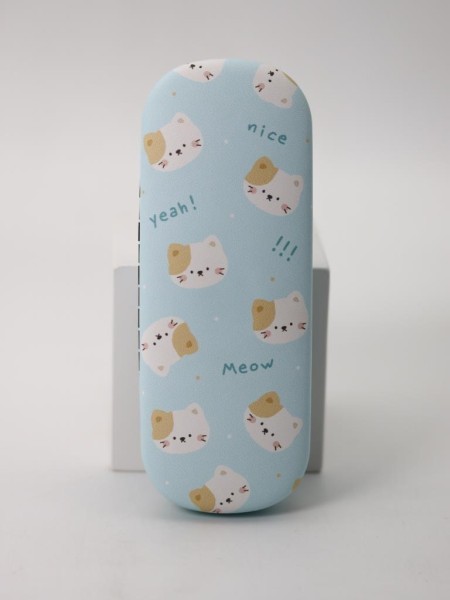 Чехол для очков "Many kitten", blue 