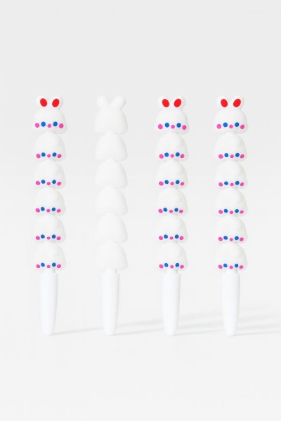 Ручка гелевая  "Go rabbit happy", purple 