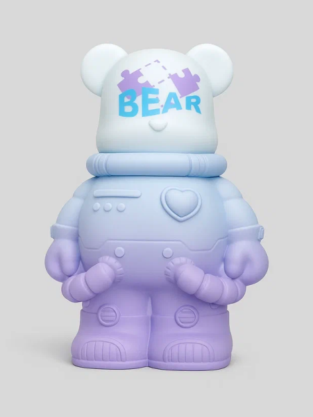 Копилка «Cosmo bear», blue (19,5 см), пластик 
