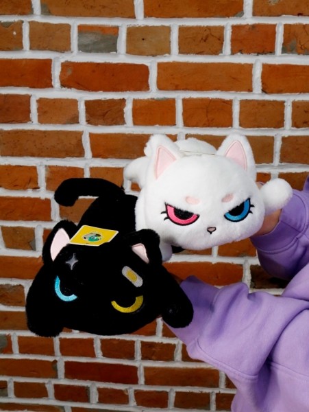 Мягкая игрушка "Cat", white, 24 см 