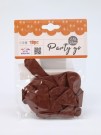 Набор воздушных шаров 10 шт. "Unified joy pack", coffee (25 см)