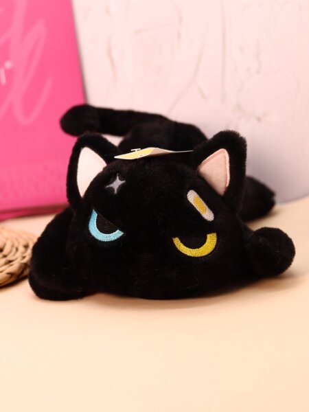 Мягкая игрушка "Cat", black, 24 см 