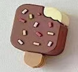Защитная насадка для провода "Ice cream", brown