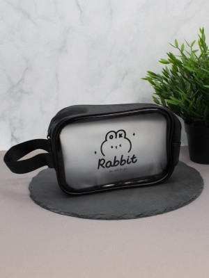 Косметичка "Rabbit", black (14х20х9,5 см)