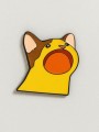 Значок металлический iLikeGift "Meow"