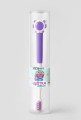 Зубная щётка для взрослых iLikeGift "Cosmonaut smile", purple (21 см)