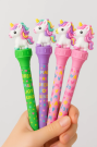 Ручка с поворотным механизмом "Colorful unicorn", mix