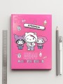 Дневник школьный А5 "Hello Kitty&friends", 48 л, обл. в тв. заламин. переплете + голограф. плен., (165*210 мм)