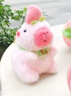 Плюшевый брелок "Peach capybara", pink