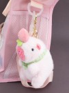 Плюшевый брелок "Peach capybara", pink
