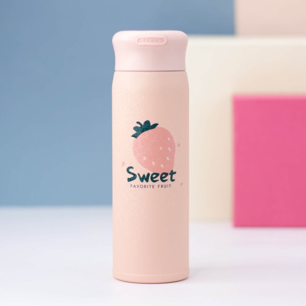 Термос "Strawberry Sweet", pink (420ml) 