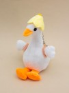 Плюшевый брелок "Goose flower hat", yellow (15 см)
