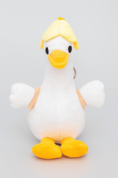 Плюшевый брелок "Goose flower hat", yellow (15 см)