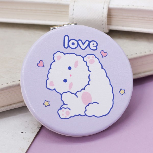 Зеркало "Cute love", purple 