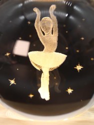 Ночник 3D iLikeGift «Ballerina» (6 см)