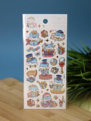Наклейки "Hamster's Daye" (9*22,5 см)