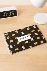 Скетчбук "Dog" 14х20 см,  плотность 100 гр