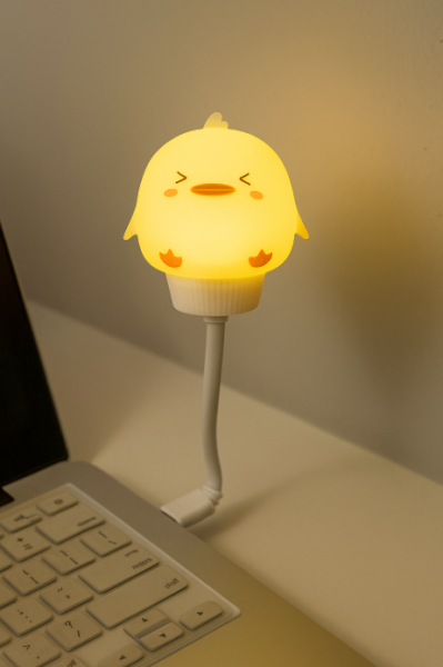 Ночник "Glowing duck" (6,8*6*19 см), USB 