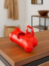 Брелок с пакетами для уборки за животными "Red bone", 15 пакетов