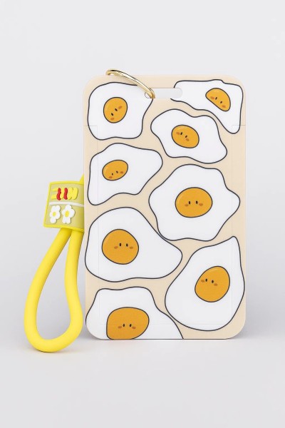 Футляр для карт "Yummy fried eggs" 