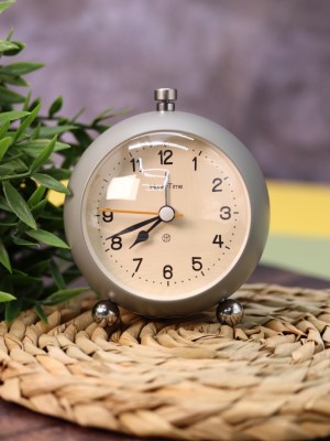 Часы-будильник «Clock Radio», grey (10,8х10 см)