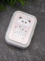 Контейнер для линз «Cocktail panda», pink