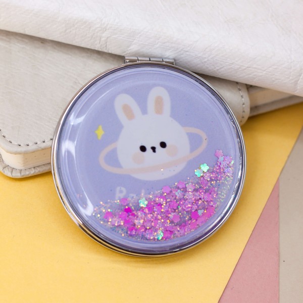 Зеркало "Ring rabbit", purple 