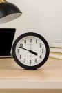 Часы-будильник "Honey time", black (10х10 см)