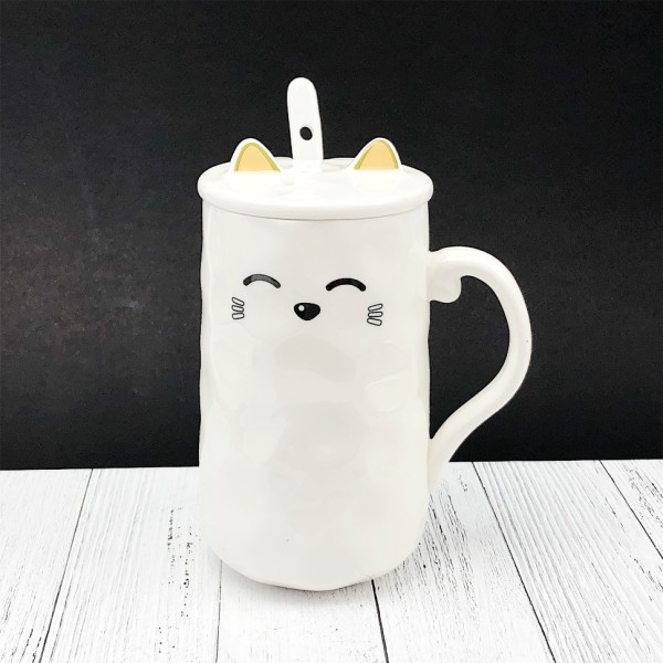 Кружка "Cat", white (420ml) 
