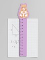 Линейка ECO из дерева Аниме «Love corgi girl»