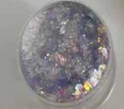 Попсокет "Sequins", silver