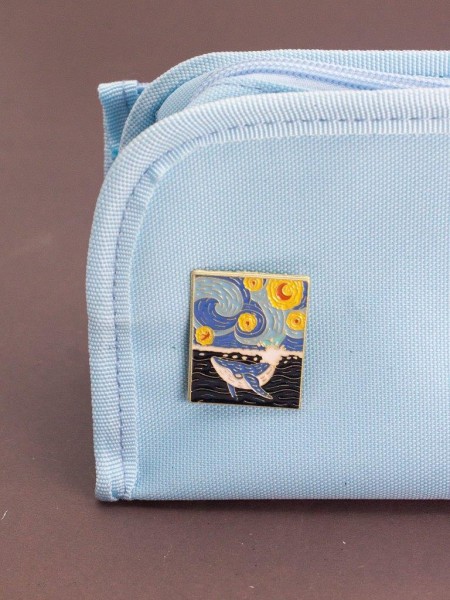Значок металлический iLikeGift "The Star Whale" 