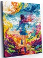 Картина по номерам 40*50 "Красочный вихрь" (24 цвета)