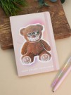 Блокнот (А5) "Bear smile OX", beige (14.5*21)