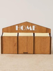 Подставка для чайных пакетиков "HOME", 3 секции, (12,5х23х8 см)