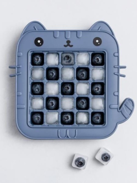 Лоток для льда "KITTY", blue 
