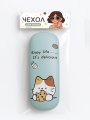 Чехол для очков GIRLY "Enjoy life it's delicious", green
