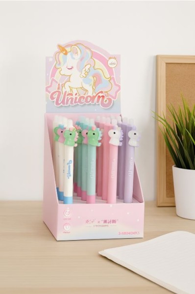 Ручка пиши-стирай "Cute unicorn", mix 