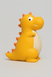Копилка «Dinosaur», yellow (21 см), пластик