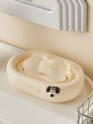 Мыльница «Soapy face», white (16*10*4,3 см)