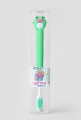 Зубная щётка для взрослых iLikeGift "Kiss the frog", green (21 см)