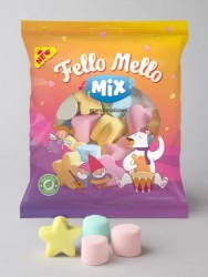 Жевательный зефир (Marshmallows) "FELLO MELLO" MIX, 85 гр
