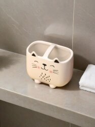Подставка для зубных щёток «Cute cat», 550 мл