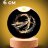 Ночник 3D iLikeGift «Fairy» (6 см)