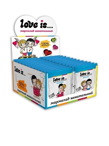 Мармелад жевательный “Love is” ЖуйМиксик "Жвачка" 20 шт 