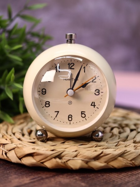Часы-будильник «Clock Radio», white (10,8х10 см) 
