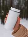 Термокружка "Mini relief classic", white (500 ml)