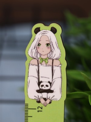 Линейка ECO из дерева Аниме «Perfect panda girl»