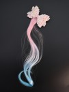 Заколка "Beautiful curl", pink-blue (8.5*5.5 см, L=30 см)