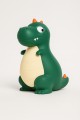 Копилка «Dinosaur», green (21 см), пластик